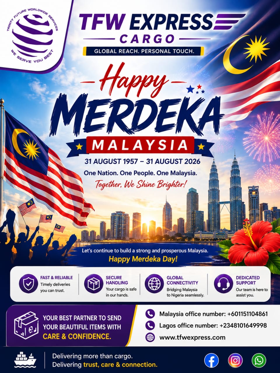 HAPPY MERDEKA MALAYSIA